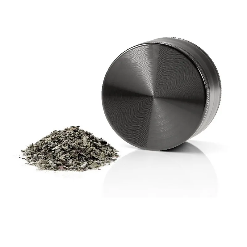Matte Black 4-Part Metal Grinder, photo 6
