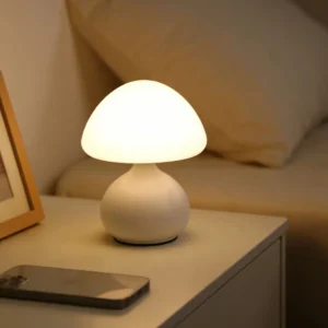 Matte Mushroom Lamp, photo 1